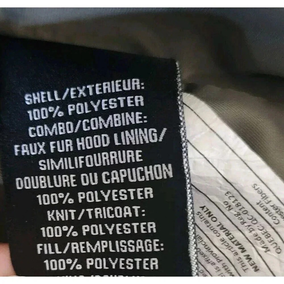 Bagatelle Sport Olive Green Layered Subarctic Thermal Puffer Zipper Jacket Large - Picture 5 of 15